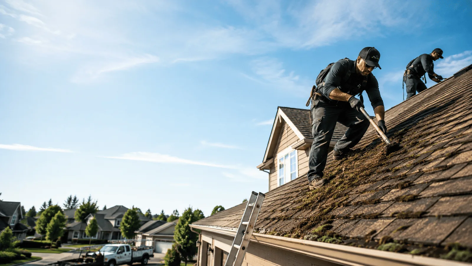 Roof Moss Removal in Java, VA near me